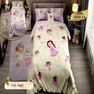 سرویس روتختی پارلاک یکنفره دو رو مدل cute angel کد A-150