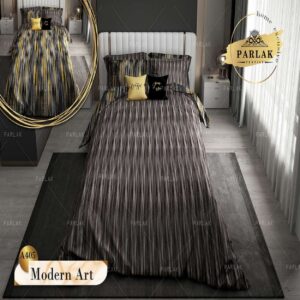 سرویس روتختی پارلاک دونفره دو رو مدل Modern art کد A-405