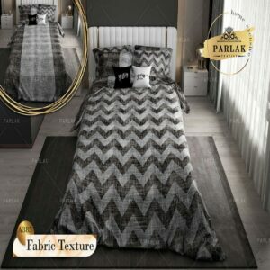 سرویس روتختی پارلاک دونفره دو رو مدل Fabric texture کد A-385