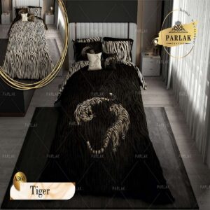 سرویس روتختی پارلاک دونفره دو رو مدل Tiger کد A-360