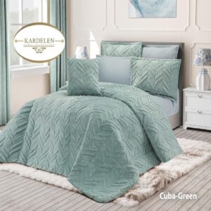 سرویس روتختی مخمل کاردلن kardelen مدل کوبا cuba دونفره 8 تکه