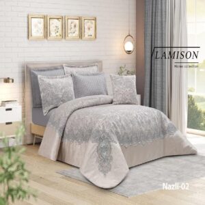 سرویس روتختی مخمل کاردلن kardelen مدل نازلی Nazli دونفره 8 تکه