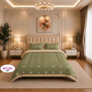 سرویس روتختی ترکإو turkev دونفره چیندار مدل پاپیون New
