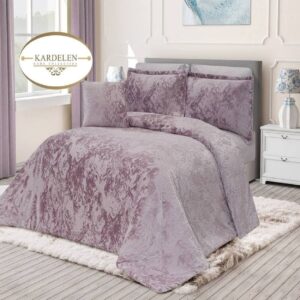 سرویس روتختی مخمل کاردلن kardelen مدل ژوومتریک geometric دونفره 8 تکه