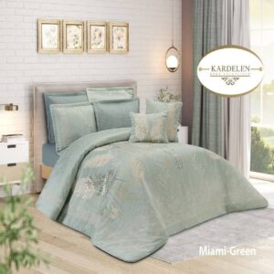سرویس روتختی مخمل کاردلن kardelen مدل میامی Miami دونفره 8 تکه